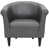 Dark Gray Faux Leather