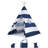 Blue Elephant 121.92cm W x 121.92cm D Indoor Canvas Triangular Play Tent-1746716167
