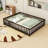 Queen Wooden Floor Bed With Slats