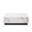 Fritzy Square Coffee Table In White Engineered Stone