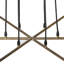 Keller Chandelier-Aged Brass