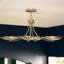 Lustre à 6 lumières XL en bronze champagne Palmela 45,75 pouces-129687652-129742220