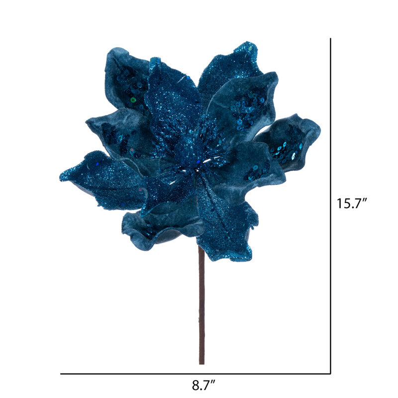 Tige de magnolia, Turquoise