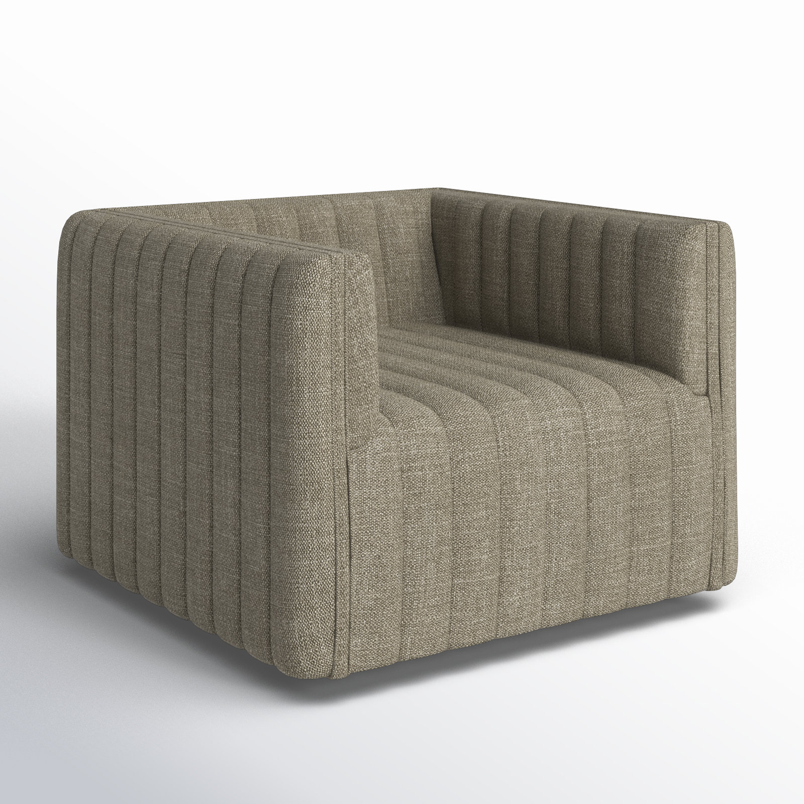Brandt Outdoor Swivel Chair, Casa Gray
