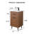 18'' Modern Freestanding Single Bathroom Vanity Set