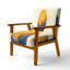 Chaise rembourrée Glam Feather-1016653833