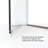 Infinity 28'' - W x 72'' H Pivot Door Semi-Frameless Shower Door with-16968444-17243238