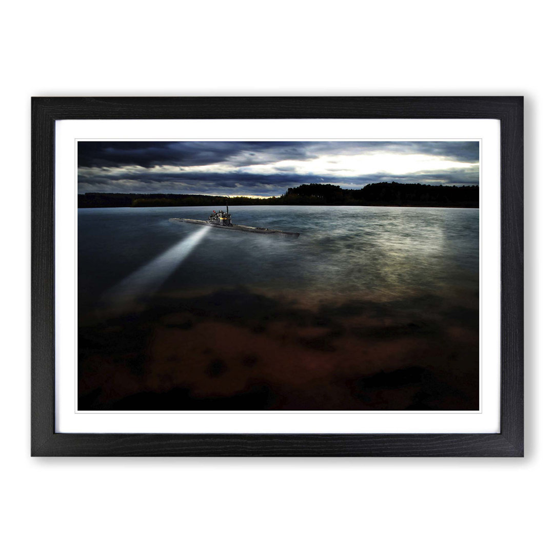 Submarine 1 Framed Photographic Print