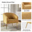 Fauteuil demi-tonneau en polyester 27,5 po Audwin-1697407191