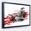 «Japon Warrior», reproduction d'impression sur toile tendue-26662980