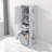 Modern Tall Storage Cabinet - Adjustable Shelves, Soft-Close Hinges, Perfect for Home Organization-748409181