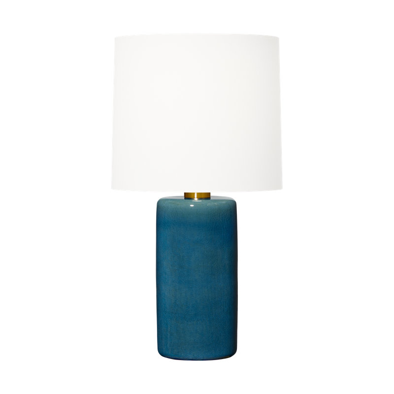 Ceramic Table Lamp, Blue
