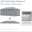 Tente avec auvent Pop Up Outsunny-128770151
