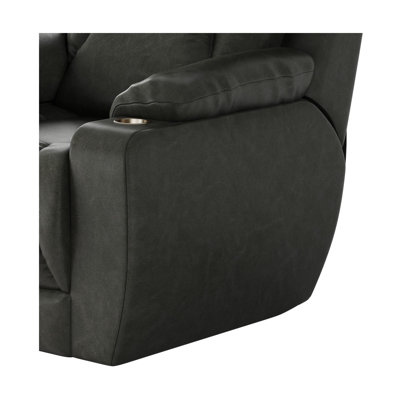 Fauteuil inclinable électrique près du mur avec repose-tête de style Défi