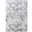 Tapis blanc / gris en acrylique noué à la main Fredi Ikat-1657958919