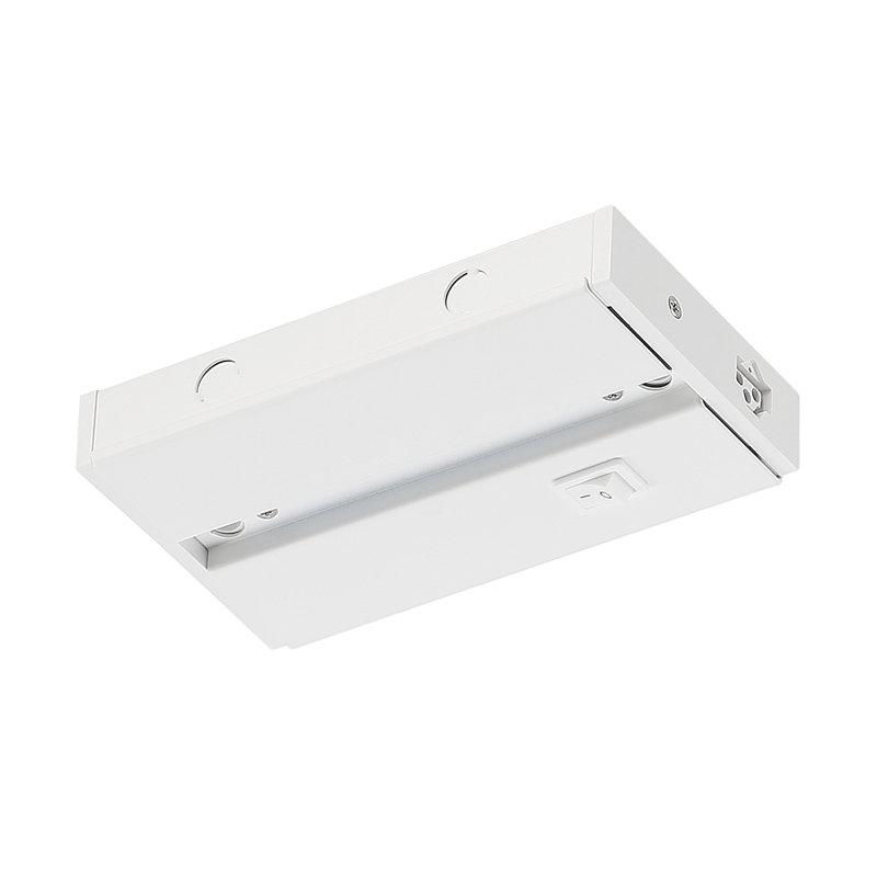 White Undercabinet Junction Box for LED Lights