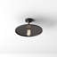 Rouvin Single Light Metal Semi Flush Mount-86648167-86648166