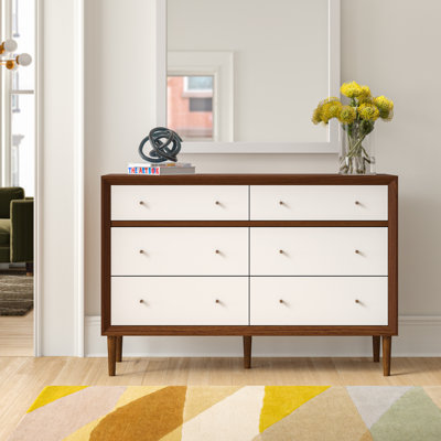 Kolar 6 Drawer Double Dresser by George Oliver