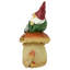 Gnome's Frog House Garden Statue