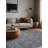 Machine Washable Gray Area Rug-624114044