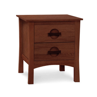 Berkeley 2 - Drawer Solid Wood Nightstand