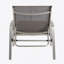 Ensemble de chaises longues en aluminium Oxton