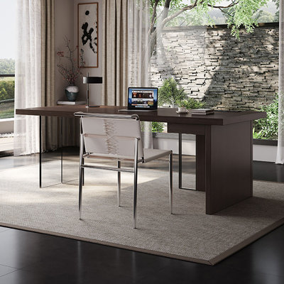 Bureau flottant italien en acrylique