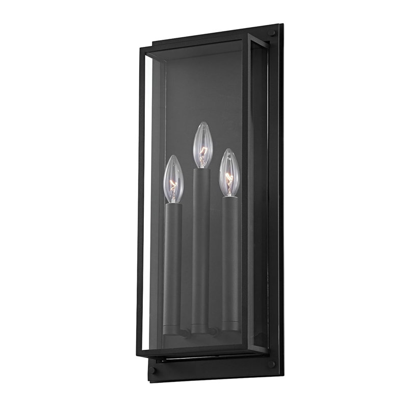 Cadboro Outdoor Flush Mount, 21.5" H x 9" W x 4" D