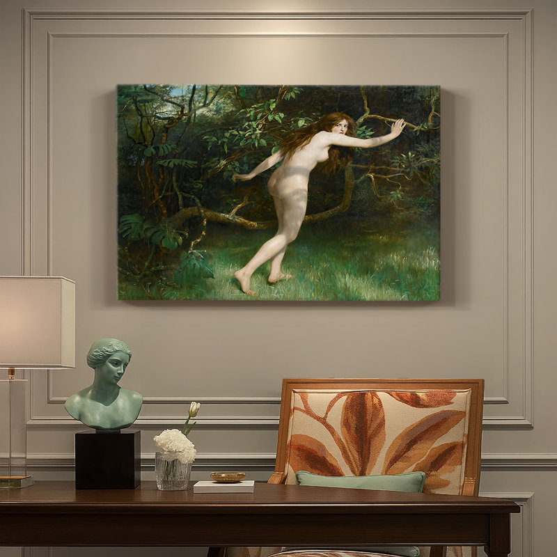 Eve-John Collier-Gallery Wrapped Canvas-1911, 8 x 12