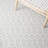 Brocklesby Hand Loomed Nz Wool/Cotton Geometric Rug in Ivory-1287209368