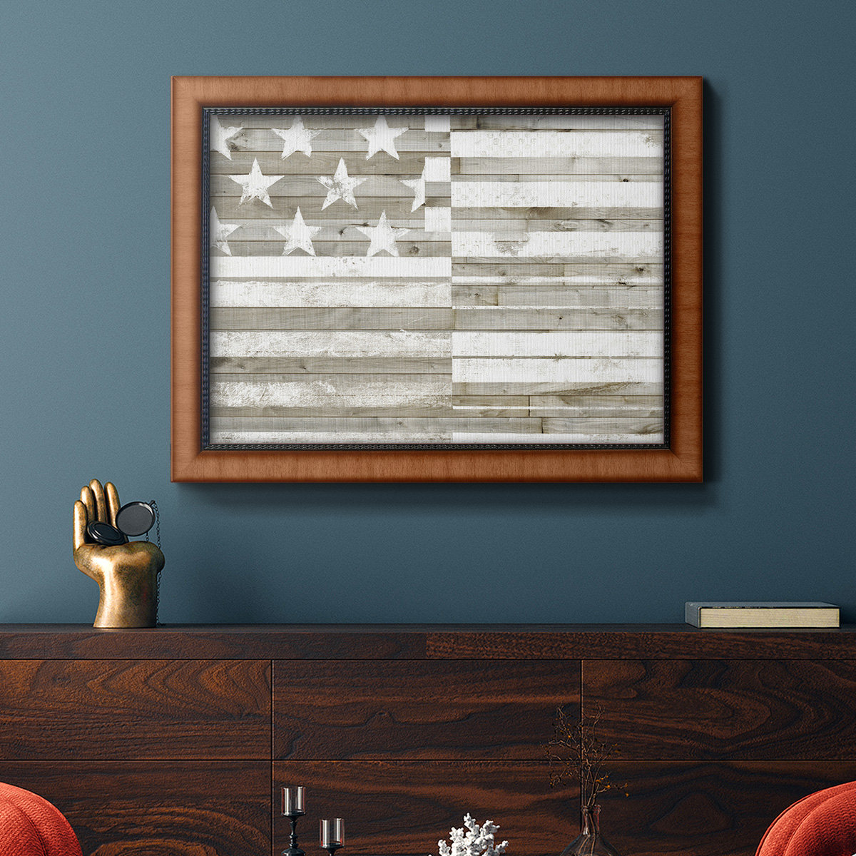 U24 Drapeau Américain De Qualité Supérieure 20 X 30 Cm