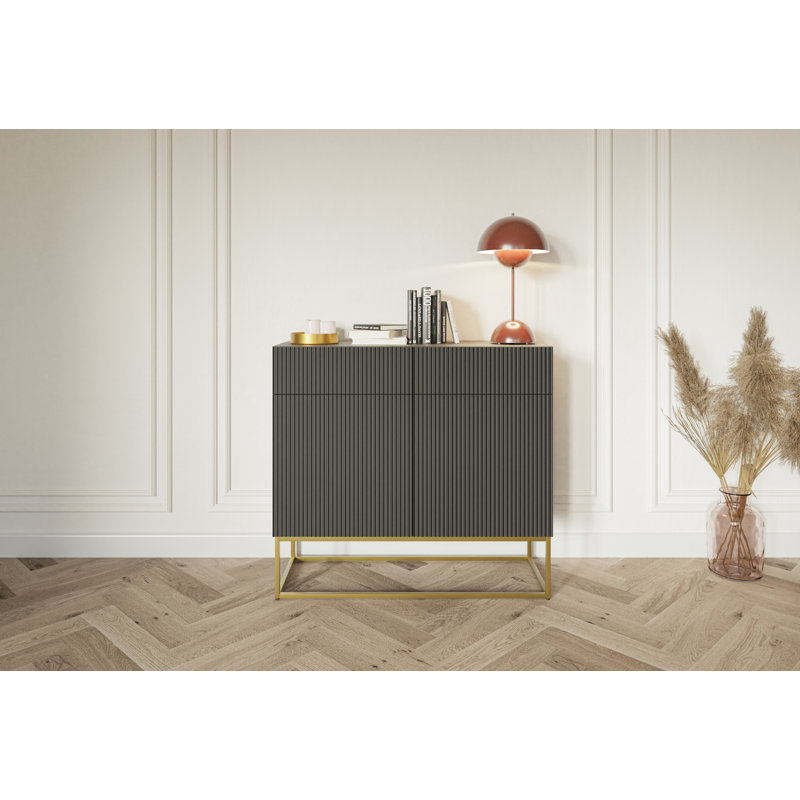 Averionna 100cm Sideboard, Black