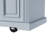54Inch Large Kitchen Island With Rubber Wood Drop Leaf, Embossed Texture Rolling Kitchen Cart On 4 Wheels With 4 Doors And 3 Drawers, Kitchen Island With Storage For Kitchen, Dining Room,Grey Blue-266677835