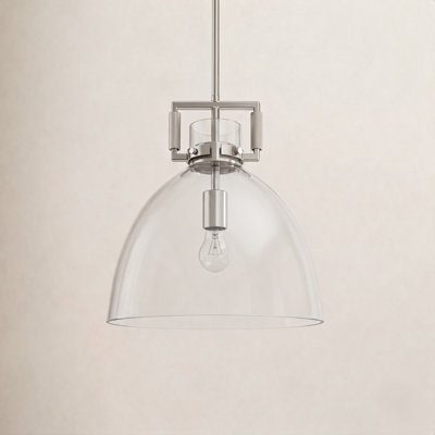 Miami Single Light Glass Dimmable Pendant