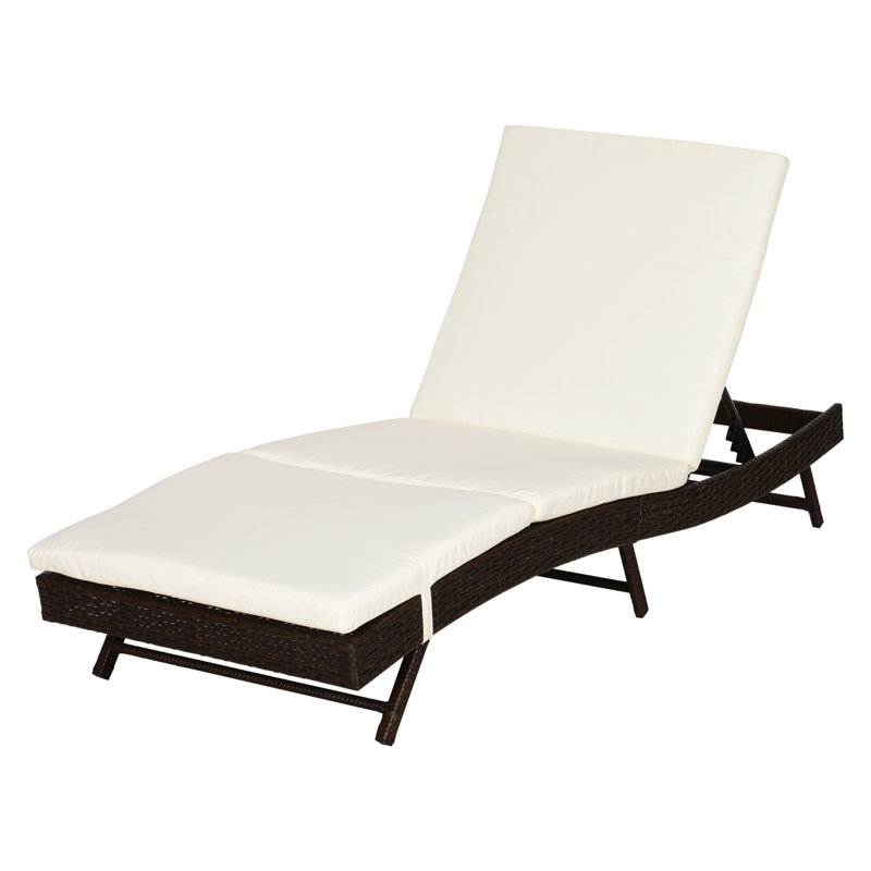 Chaise longue de patio, chaise de piscine