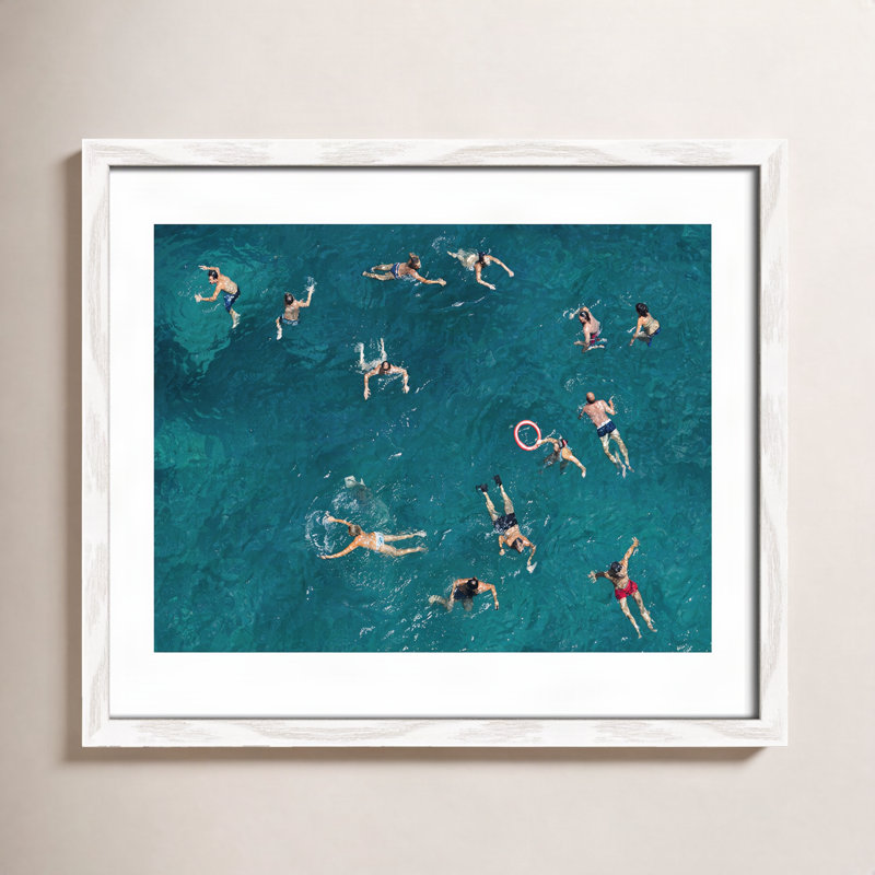 Norvell Tonti - Photograph Print, White Wood Framed Paper, 16" H x 19" W x 0.75" D