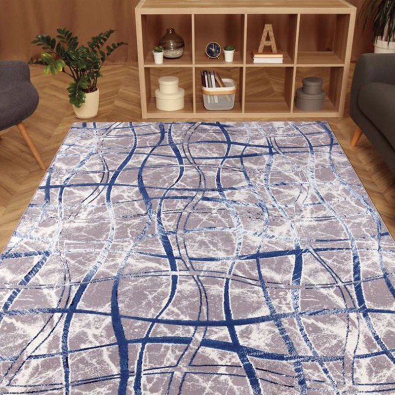 Barlet Abstract Area Rug, Rectangle 50 x 80cm