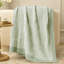 Jeté à carreaux en chenille, couverture décorative pour canapé, salon, chambre à coucher-117044994