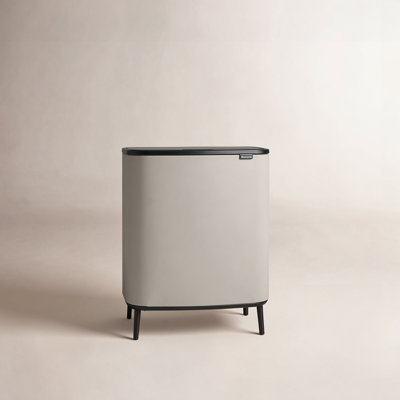 Brabantia Bo Hi Touch Top Trash Can, 16 Gallon