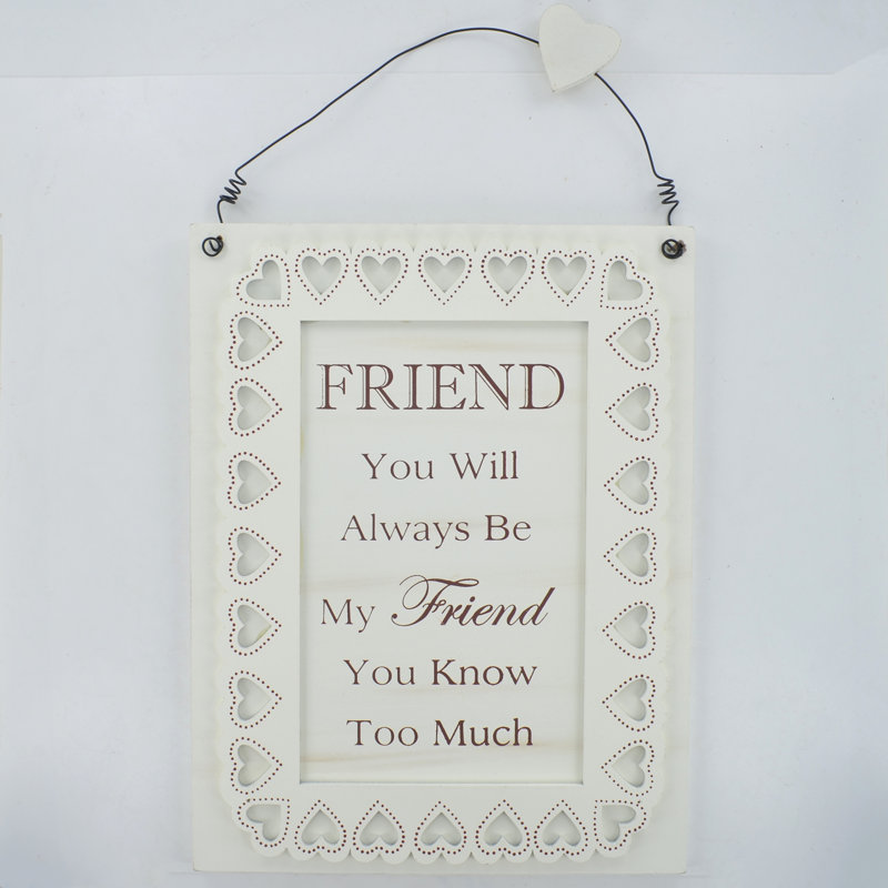 Words And Text Wall Decor on Wood