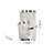 Jon Aluminum 2-Light Silver Chain Wall Sconce