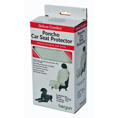 Deluxe Poncho Dog Seat Protector