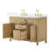 Beckett 48" Freestanding Double Bathroom Vanity with Quartz Top-1143002426-1170262772-1170262777