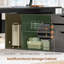 Bureau de direction 71 po avec classeur-496068951