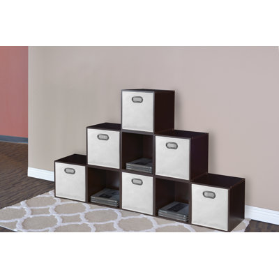 Niche Cubo Foldable Fabric Storage Bin with Label Holder