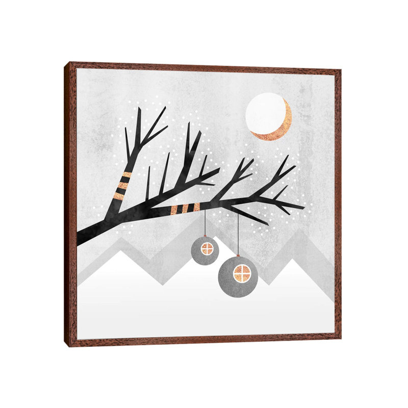 Elisabeth Fredriksson - Print on Canvas, 93.98 cm H x 93.98 cm W, Brown Framed