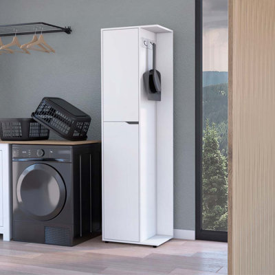 White 2-Door Cabinet