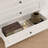 12 Drawer Display Case Curio Cabinet With Glass Doors