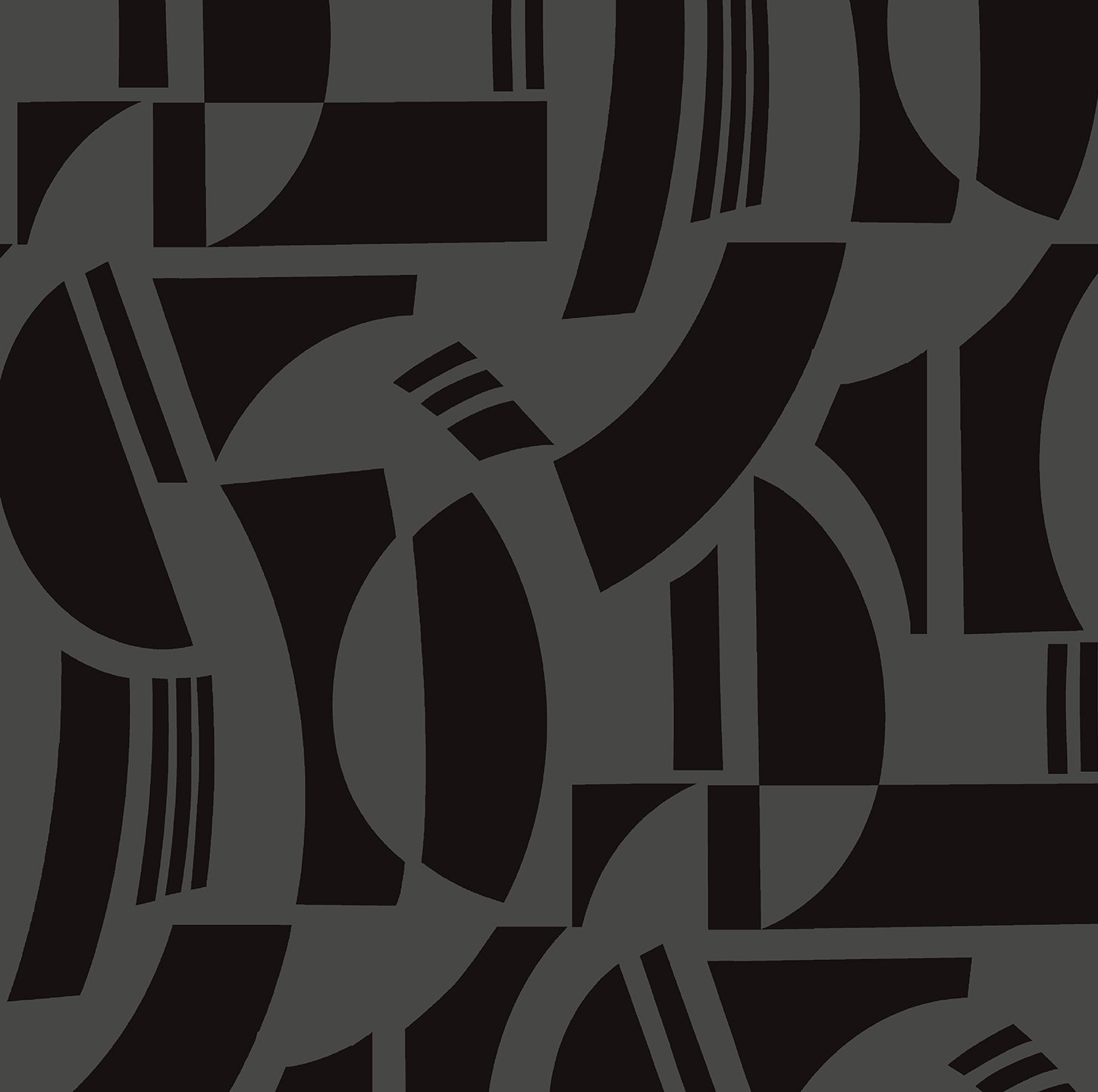 Carter Wallpaper Double Roll, Black