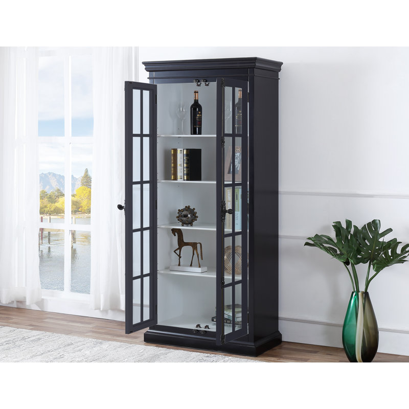 Armoire vitrée, Noir, noir, noir, noir